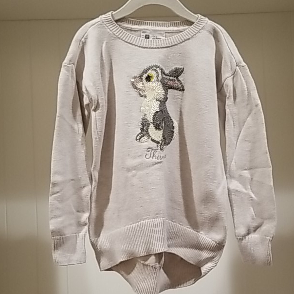 Gap Kids Disney Thumper Sequin Sweater
